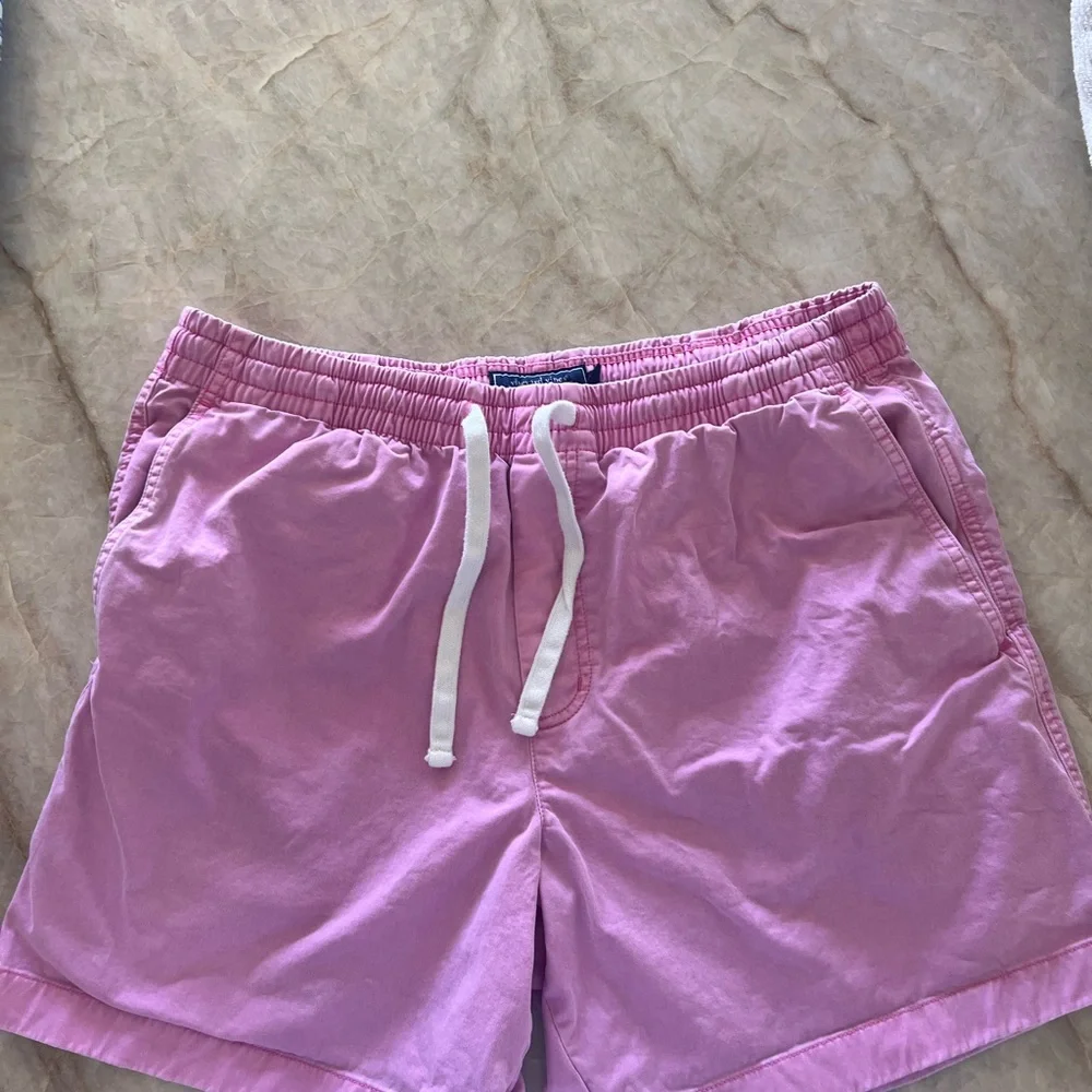 Pink Vineyard Vines Pull on Island Shorts - Picture 2 of 5